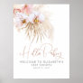 Hello Baby - Baby Shower Welcome Sign