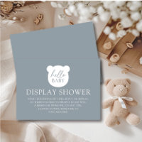 Hello Baby Bear Display Shower