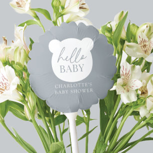 Hello Baby Bear It's a Boy Balloon