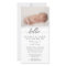 Hello Baby Birth Announcement Sip & See Party
