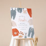 Hello Baby | Boho Clothes Boy Baby Shower Welcome Foam Board