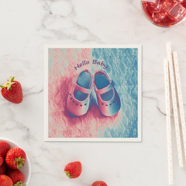 Hello Baby - charming Napkins (Insitu)