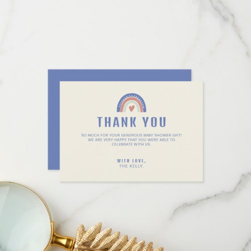 Hello Baby Cute Boho Thank You Baby Shower