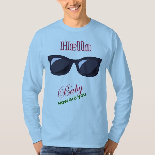 Hello baby design  T_Shirt