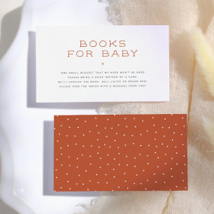 Hello Baby Minimalist Scandi Books For Baby Enclosure Card