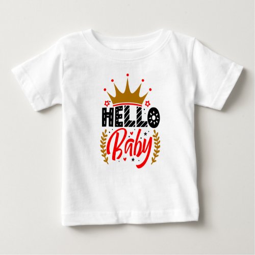 Hello baby T_Shirt Print Design