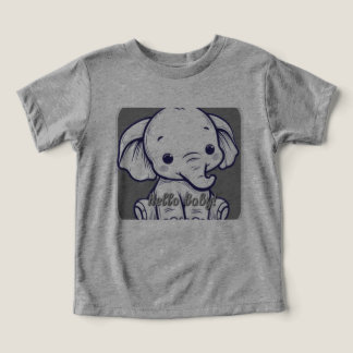 hello baby toddler t-shirt