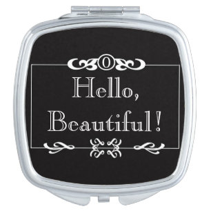 Hello, Beautiful! Compact Mirror