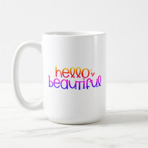 Hello beautiful flirtin Love Valentine's day gift Coffee Mug