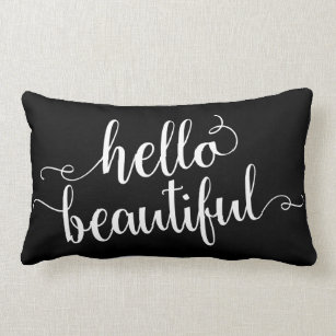 hello lovely pillow