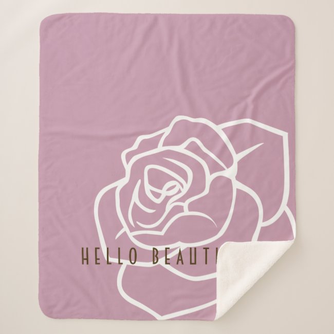 Hello Beautiful - Modern Pink Rose