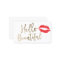 Hello Beautiful Red Lipstick Kiss Makeup Artist