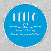 Hello Blue Boy Mom Names