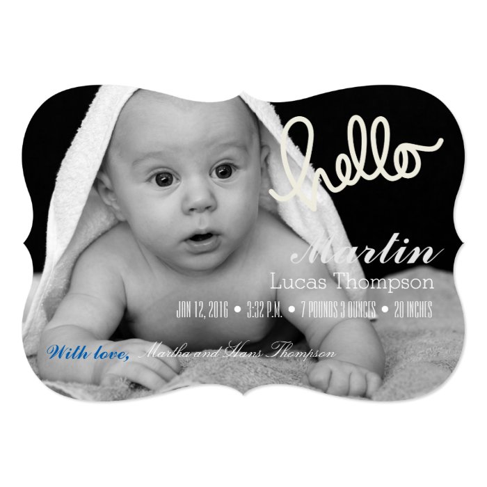 hello boy girl twins birth announcement zazzle twin girl birth announcements