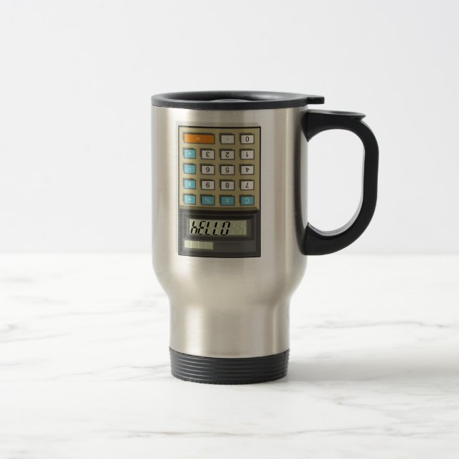 Hello Calculator Mug (Right)