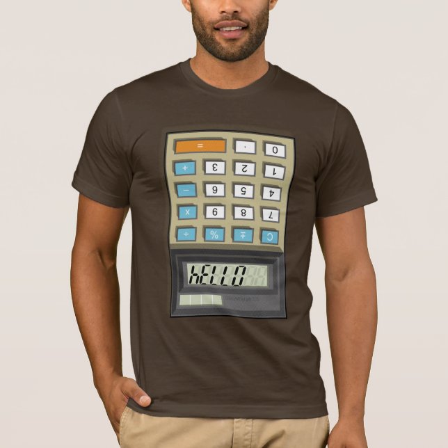 Hello Calculator Shirt (Front)