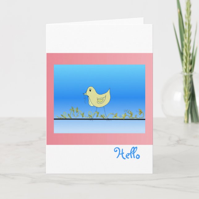 Hello Card (Front)