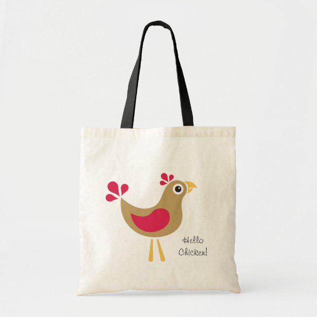 Hello Chicken! Tote Bag (Front)