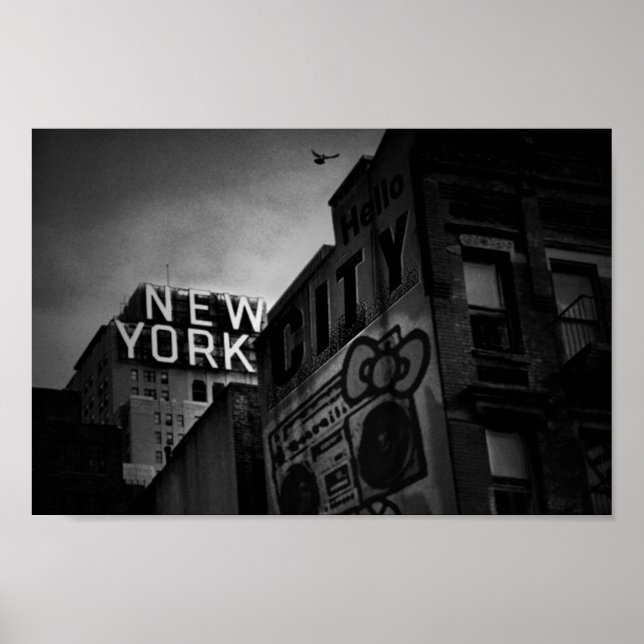 Hello City (Tower) Poster (Front)