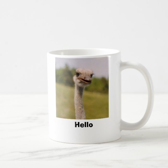 Hello Coffee Mug (Right)