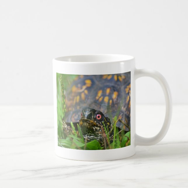 Hello! Curious Turtle Coffee Mug (Right)