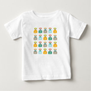 Hello Cute Colorful Hello Baby T-Shirt