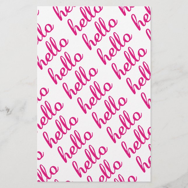 Hello Cute Colorful Hello Gifts (Front)