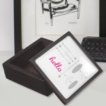 Hello Cute Colorful Hello Gifts Gift Box<br><div class="desc">Modern Hello Cute Colorful Hello Gifts</div>