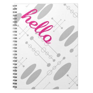 Hello Cute Colorful Hello Gifts Notebook