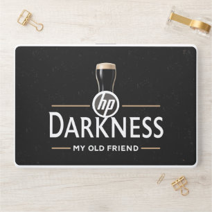 Hello Darkness My Old Friend Funny St Patricks Day HP Laptop Skin