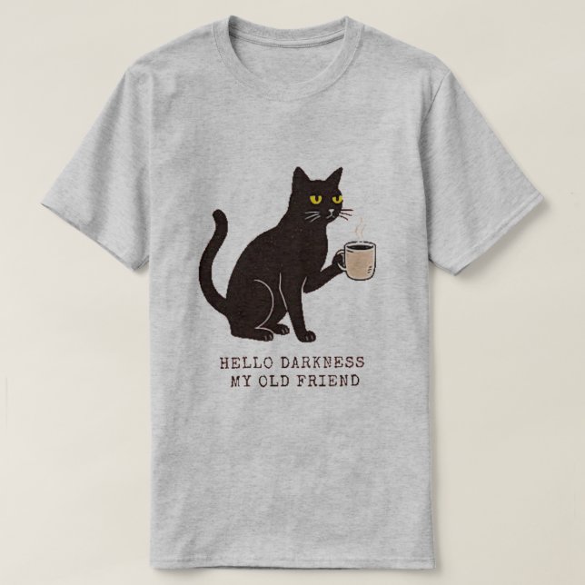 Hello Darkness T-Shirt (Design Front)