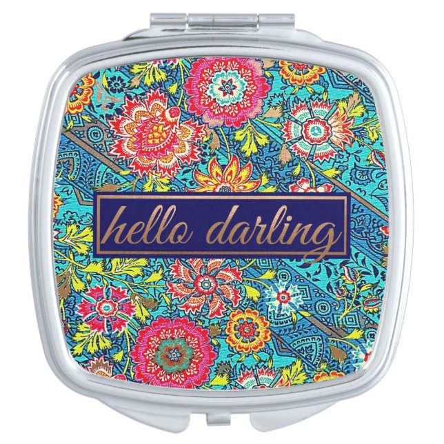 Hello Darling Compact Mirror (Front)