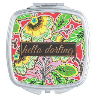 Hello Darling Compact Mirror