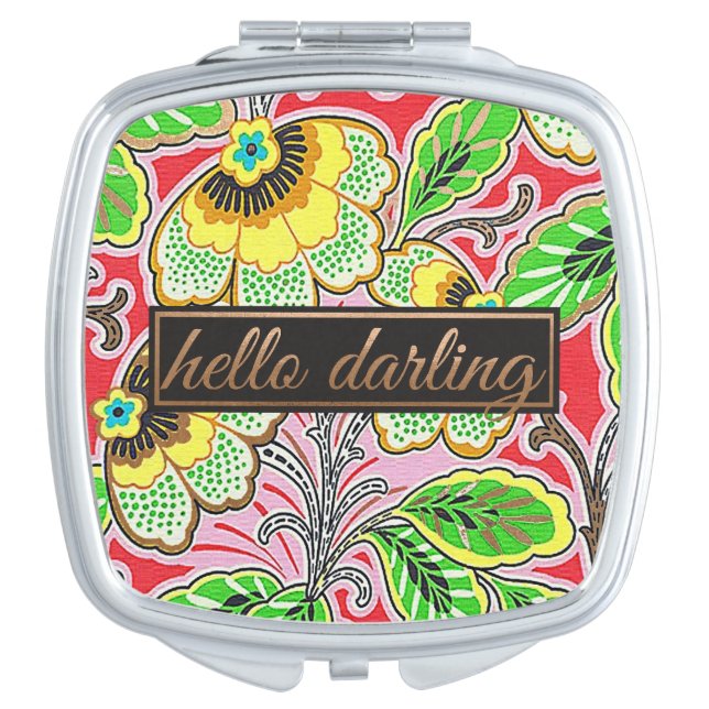 Hello Darling Compact Mirror (Front)