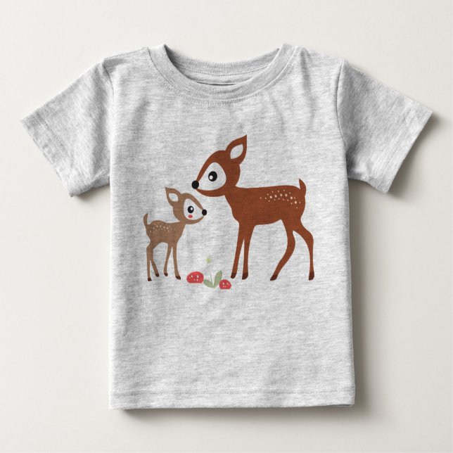 Hello Deer! Organic Infant Creeper (Front)