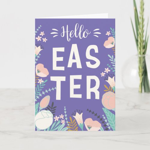 Hello Easter Holiday Card