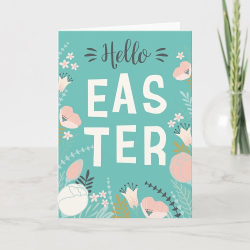 Hello Easter Holiday Card