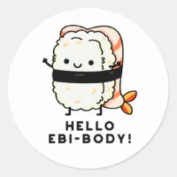 Sushi Variations Happy Cute Funny Gift & Present' Sticker