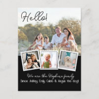 Hello Editable We're New to the Neighborhood phot