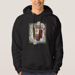 Hello England Welcome To London Hoodie