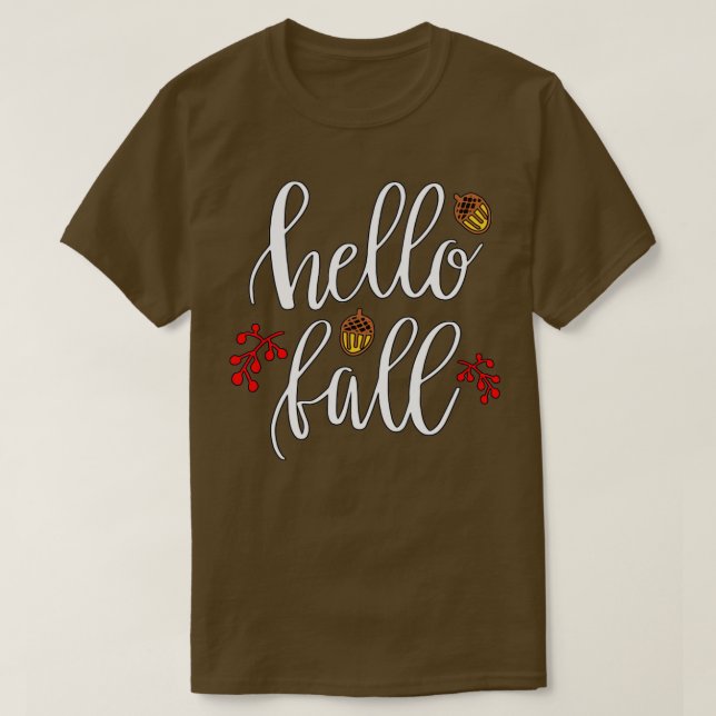 Hello fall8 T-Shirt (Design Front)