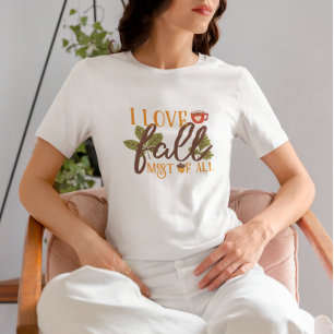 Hello Fall, Autumn Fall Vibes T-Shirt