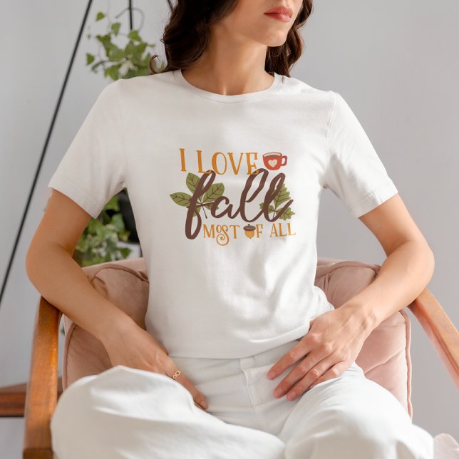 Hello Fall, Autumn Fall Vibes T-Shirt (Creator Uploaded)