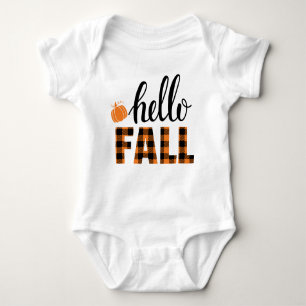 Hello Fall Baby Bodysuit