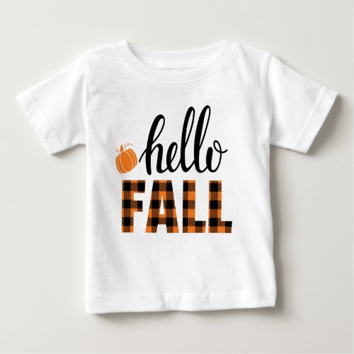 Hello Fall Baby T_Shirt