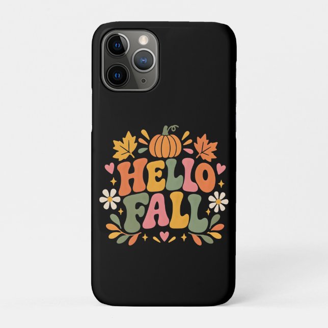 Hello Fall Case-Mate iPhone Case (Back)