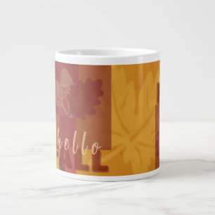 Hello Fall Giant Coffee Mug