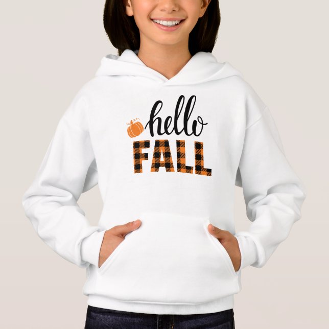 Hello Fall Hoodie (Front)