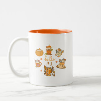 Hello Fall Mug – Cute Autumn Gift Cup