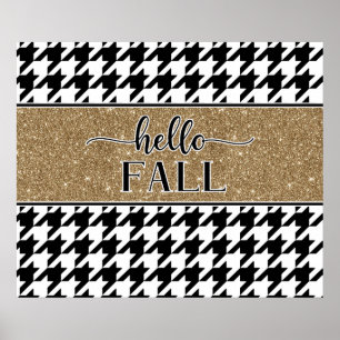 Hello Fall Poster